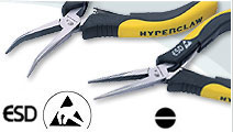 ESD Mini Long (Bent) Nose Pliers-A