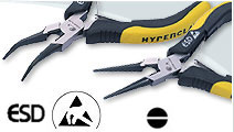ESD Needle (Bent) Nose Pliers
