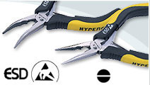 ESD Mini Long (Bent) Nose Pliers