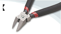 Plastic Cutting Nippers with spring 