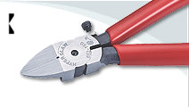 Plastic Cutting Nippers with spring 