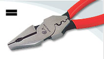 Combination Pliers (Crimping) high leverage