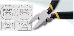 Plastic Cutting Nippers with spring 
