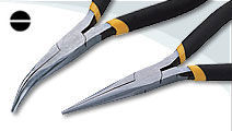 Long & Bent Nose Pliers -C with spring 