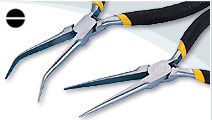 Needle Bent Nose Pliers with spring