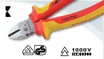 VDE Diagonal Cutting Pliers