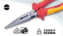 VDE long nose pliers