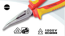 VDE Bent Nose pliers of High Leverage