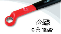 VDE Insulated Offset Ring Spanners