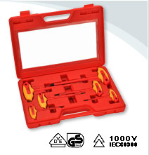 VDE Insulated T-Handle Hex Key Wrench Sets